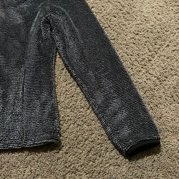 Faded Glory gray/black fleece zip jacket Sz Medium - Picture 2 of 15